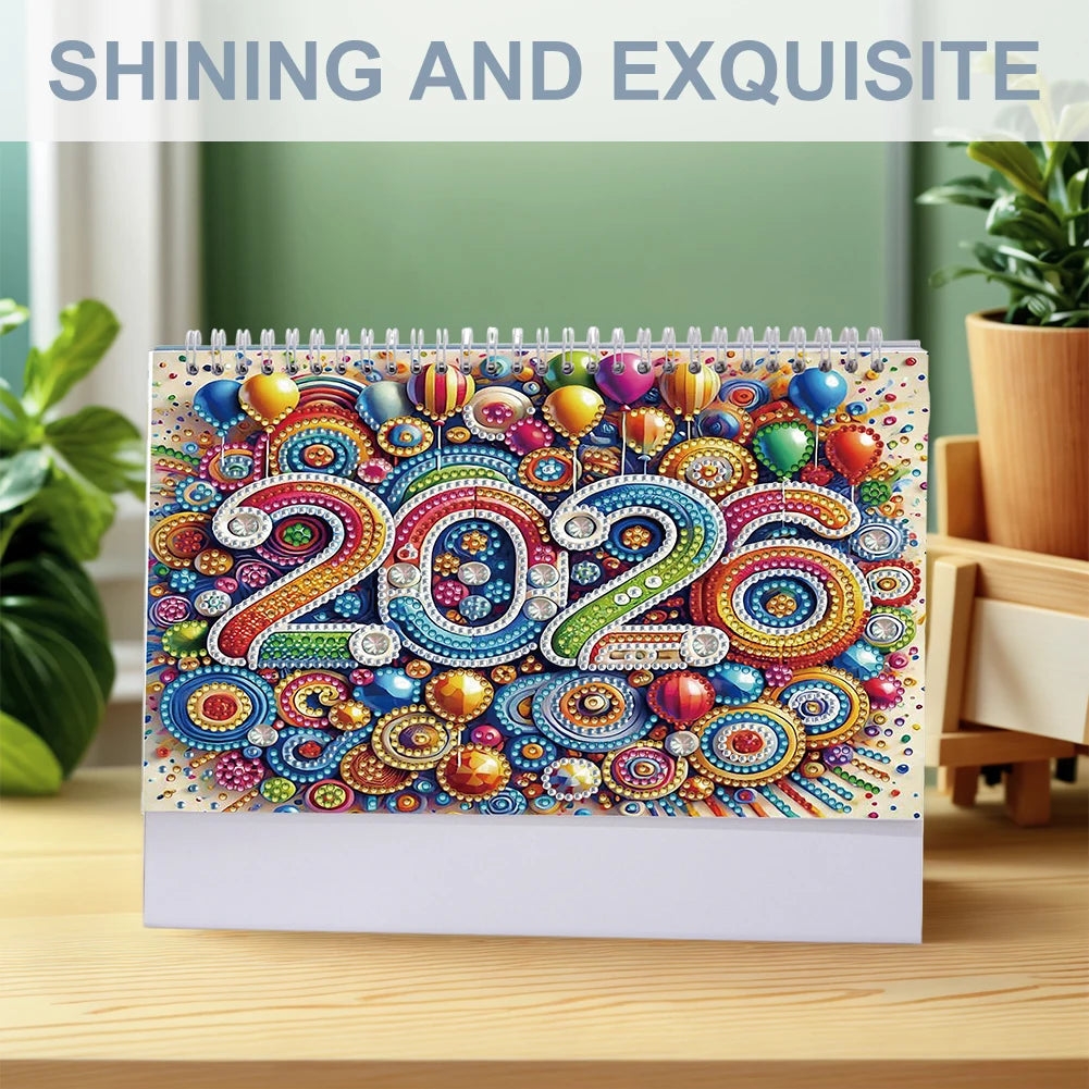 Diamond Painting Kalender bureau decoratie en cadeau idee