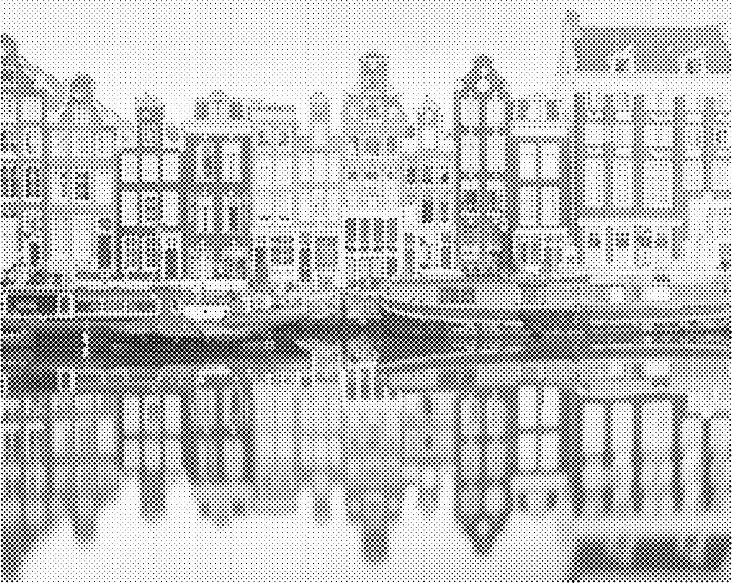 DOT Painting Landschappen en Steden - Verkrijgbaar in 40x50 cm en 60x75 cm