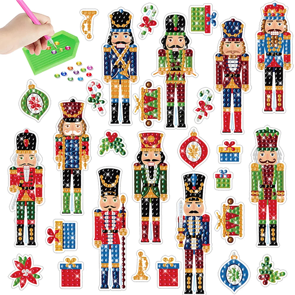 Diamond Painting Sticker Set - Dierenmotieven