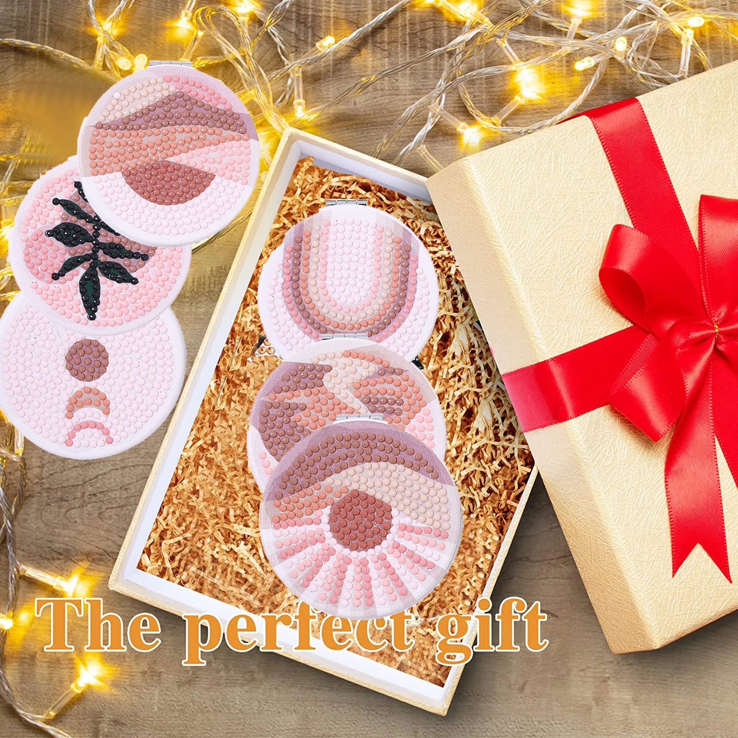 Diamond Painting Make-up Spiegel