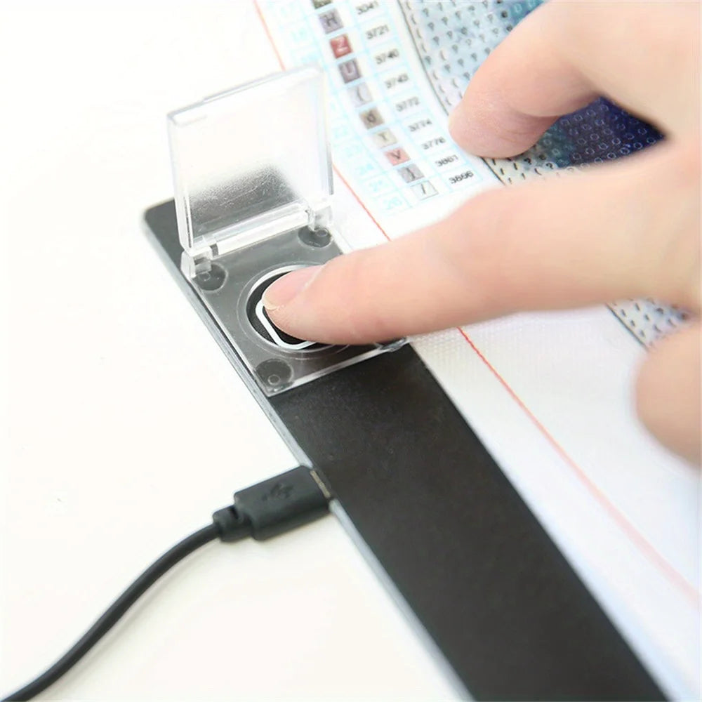 Diamond Painting LED Light Pad Schakelaar Beschermcover – Anti-Aanraak Bescherming