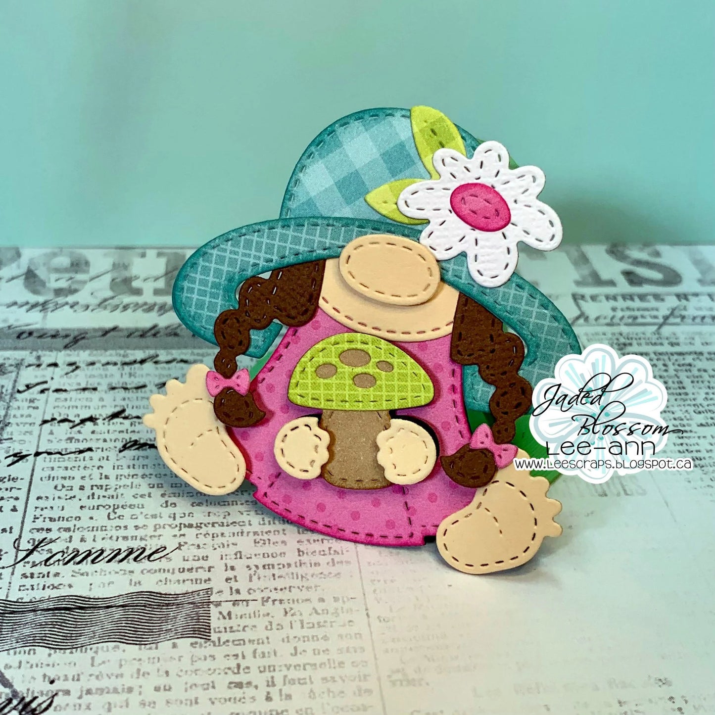 JB Collections Gnome add on snijmallen set voor creatieve kaarten en tafereeltjes - Lente