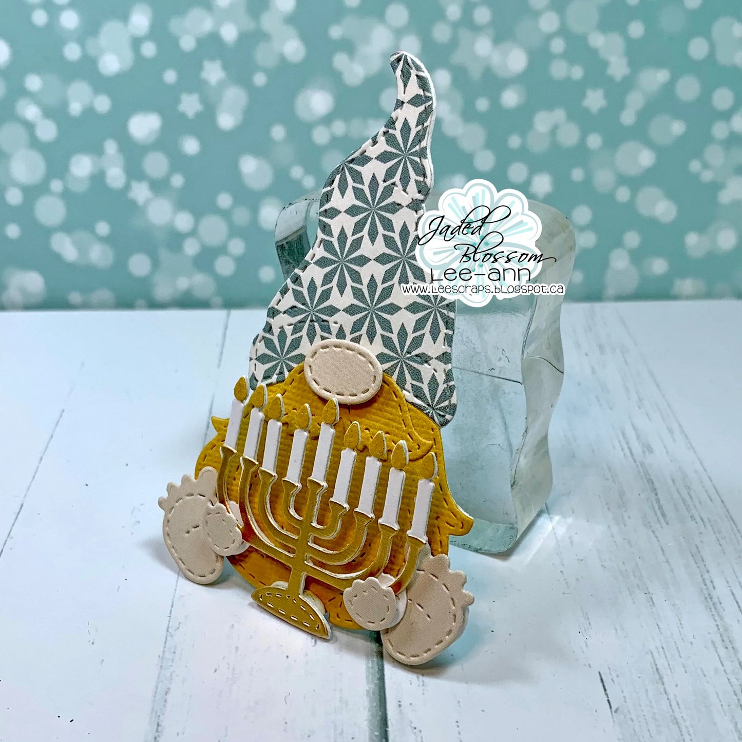 JB Collections Gnome add on snijmallen set voor creatieve kaarten en tafereeltjes - Hanukkah