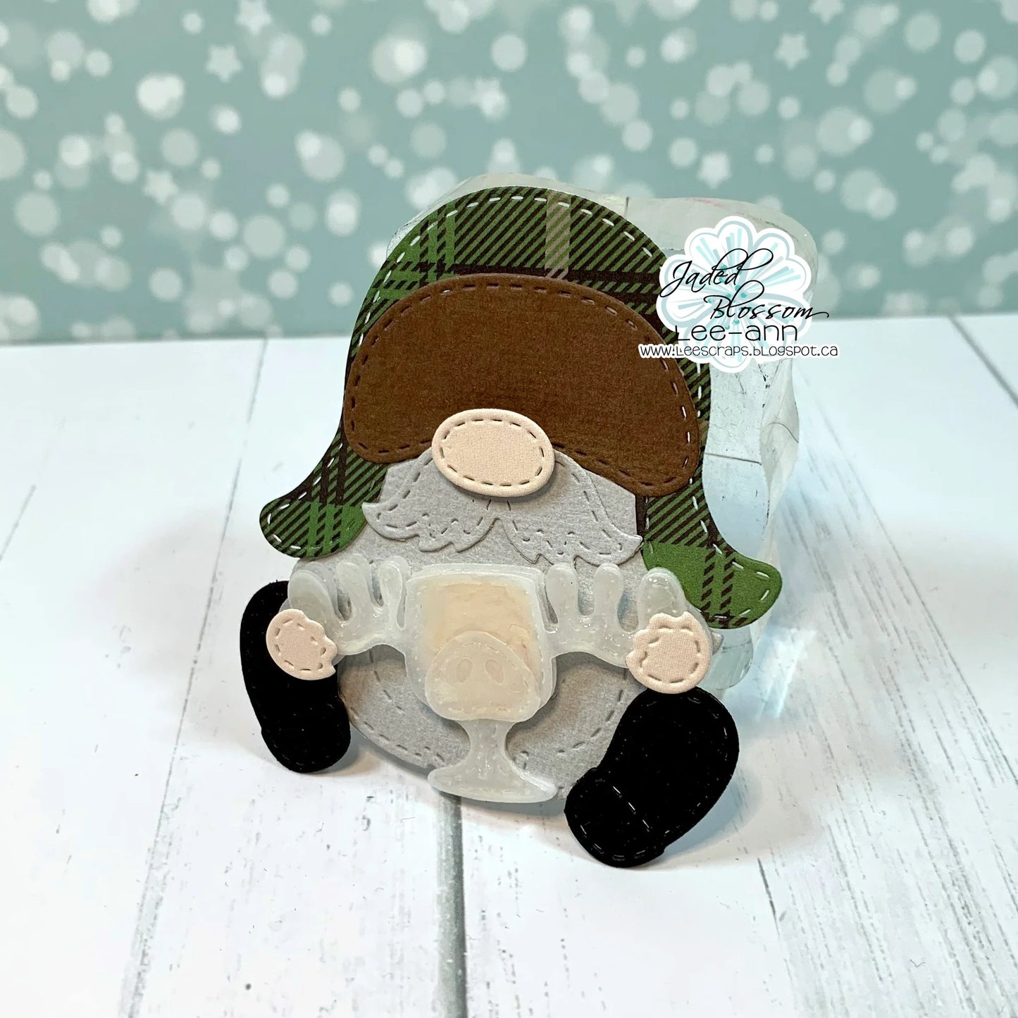 JB Collections Gnome add on snijmallen set voor creatieve kaarten en tafereeltjes - Winter