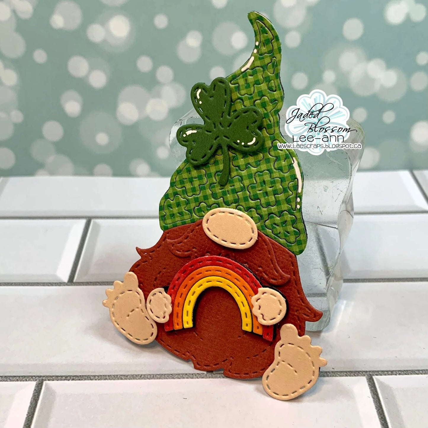 JB Collections Gnome add on snijmallen set voor creatieve kaarten en tafereeltjes - St Patricks day