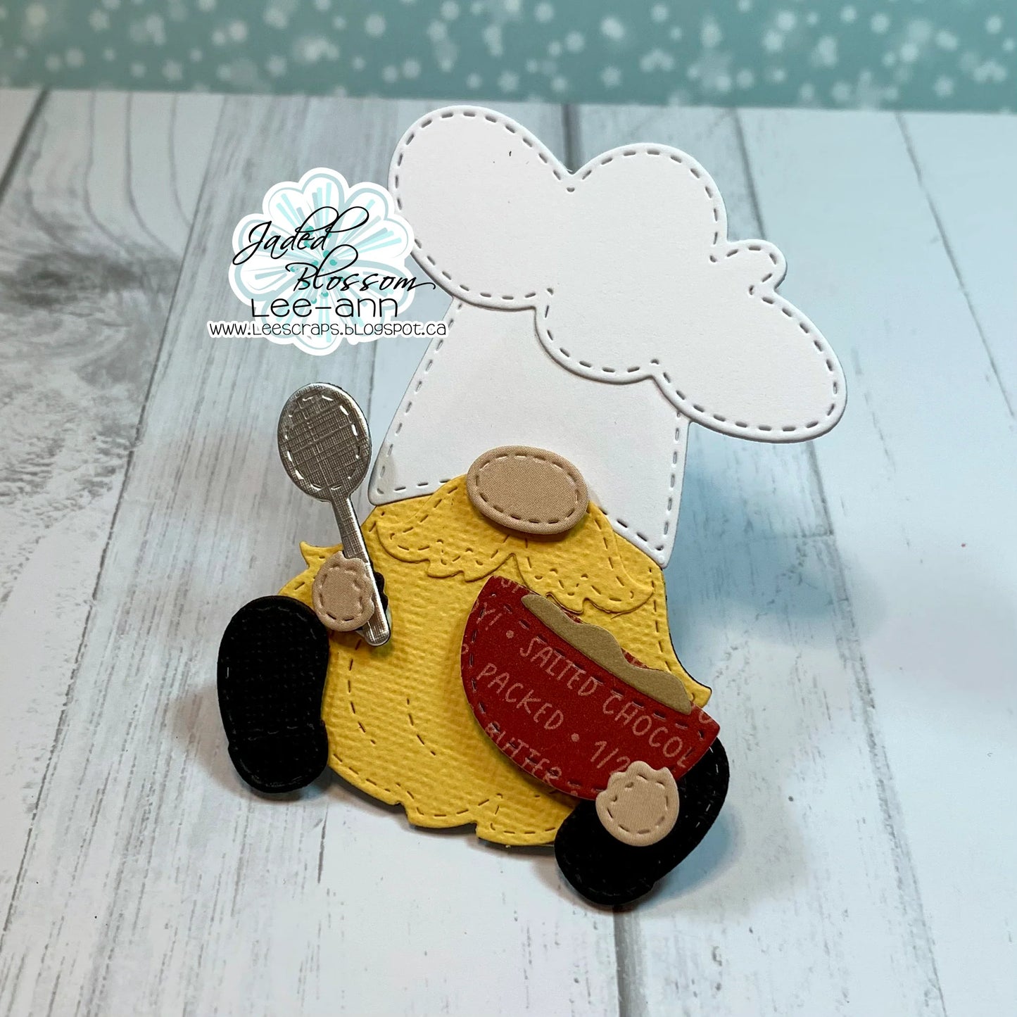 JB Collections Gnome add on snijmallen set voor creatieve kaarten en tafereeltjes - Bakken