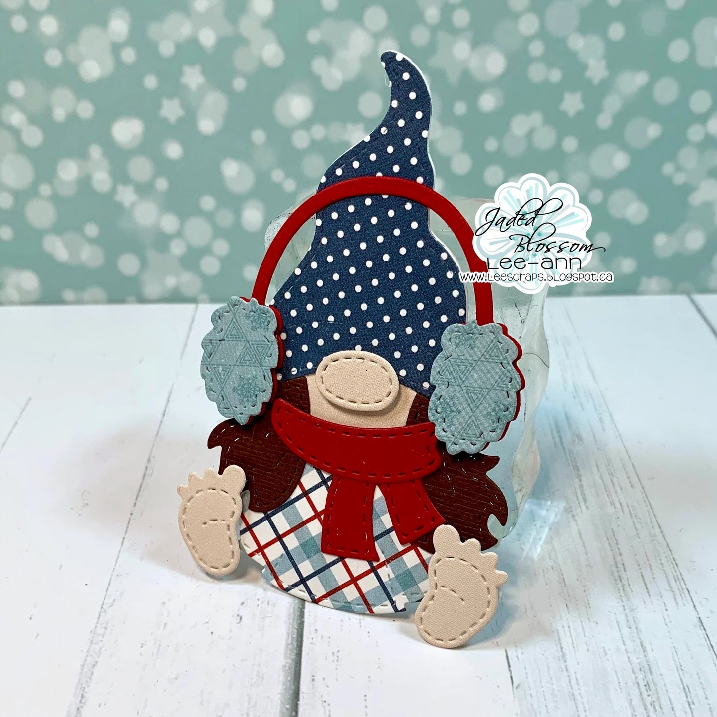 JB Collections Gnome add on snijmallen set voor creatieve kaarten en tafereeltjes - Winter