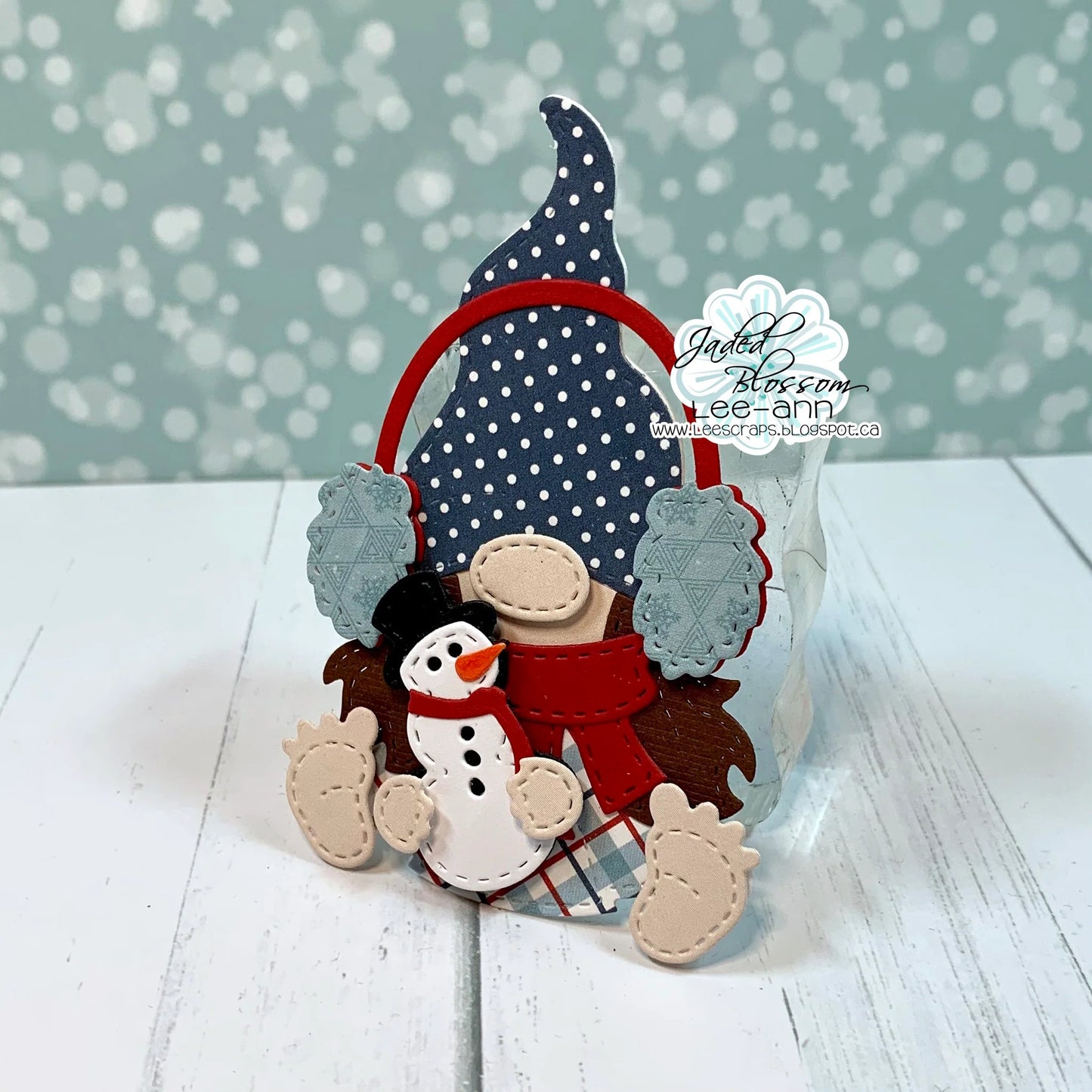 JB Collections Gnome add on snijmallen set voor creatieve kaarten en tafereeltjes - Winter