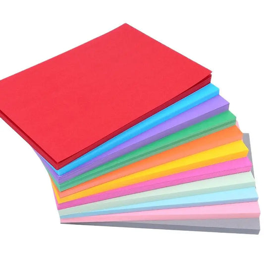 10 vellen A4 gekleurd karton 180gsm voor knutselen en kaarten