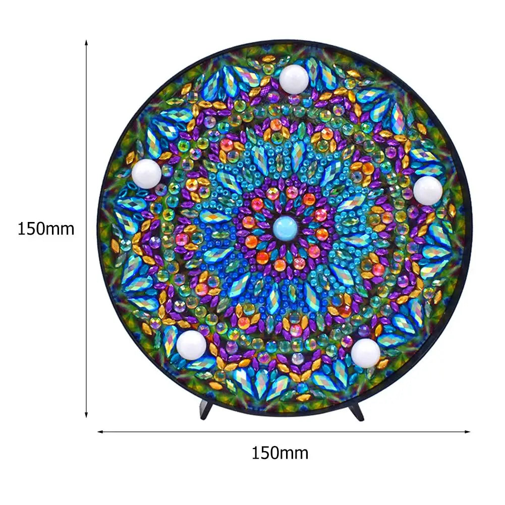 Diamond Painting Lamp Mandala LED Sfeerverlichting