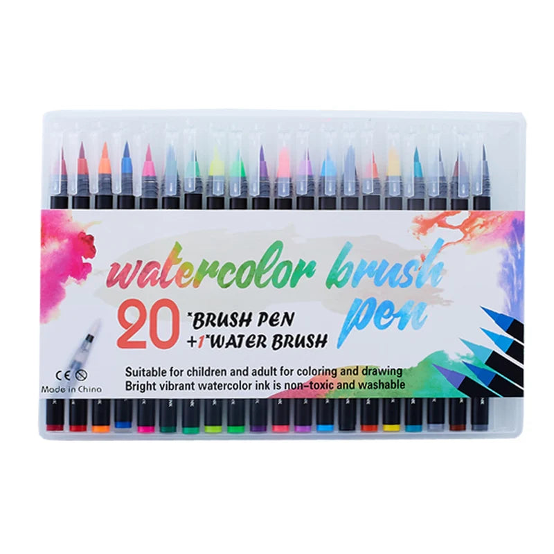 Stiften set – Professionele Art Brush Pens voor creatief tekenen en ontwerpen