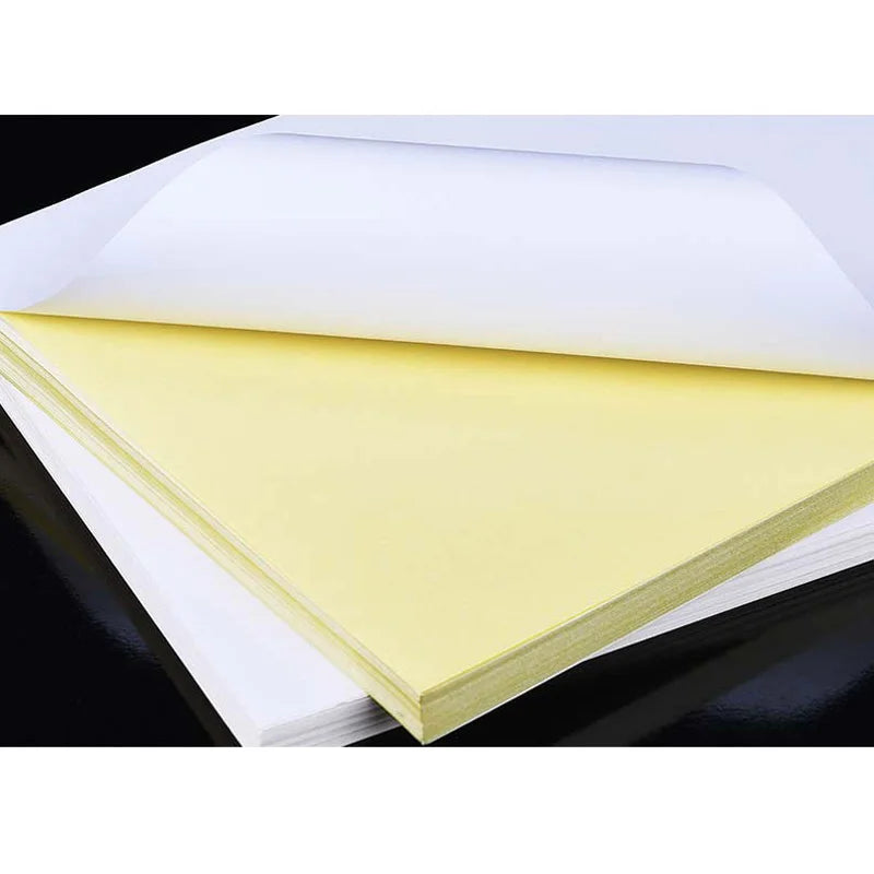 Papier voor kaarten maken & Scrapbook A4 Zelfklevend Stickerpapier 50 Vellen