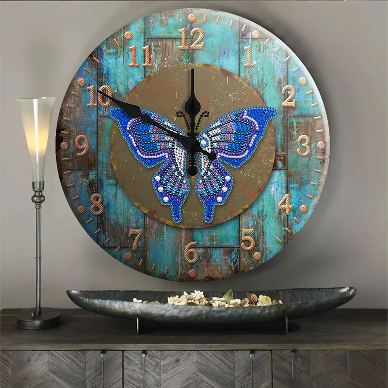 Diamond Painting Klok Special Shaped Cartoon Mandala Handwerk Wanddecoratie