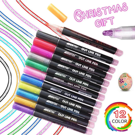 Guansky 48 stuks glittergelpennen gelstiften multicolor gelstiften set voor volwassenen en kinderen kleurboeken, tekenen en schrijven (12 metallic 12 glitters 12 neon 12 waterchoel Guansky 48 stuks glittergelpennen gelstiften multicolor gelstiften set voor volwassenen en kinderen kleurboeken, tekenen en schrijven (12 metallic 12 glitters 12 neon 12 waterchoel