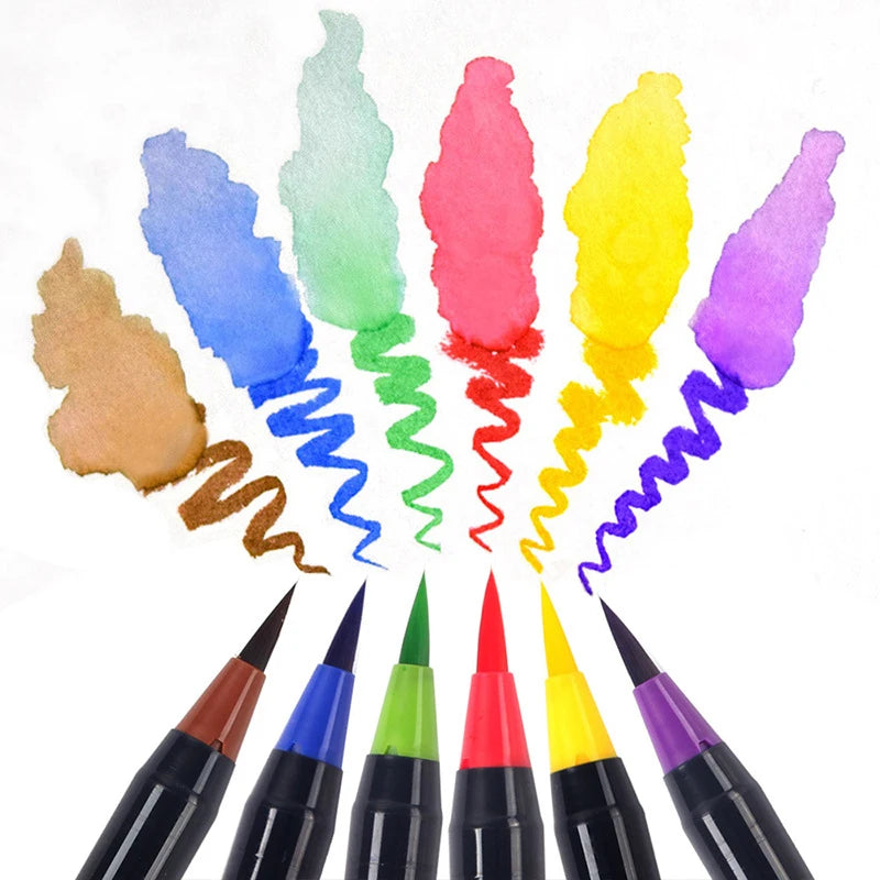 Stiften set – Professionele Art Brush Pens voor creatief tekenen en ontwerpen