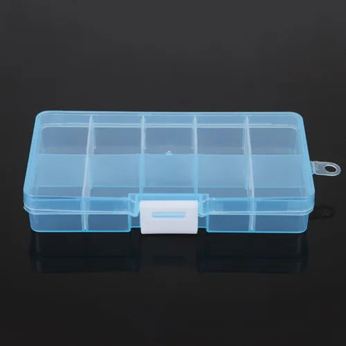 Diamond Painting Sorteer bakje transparant verstelbare opbergbox met 10 vakken