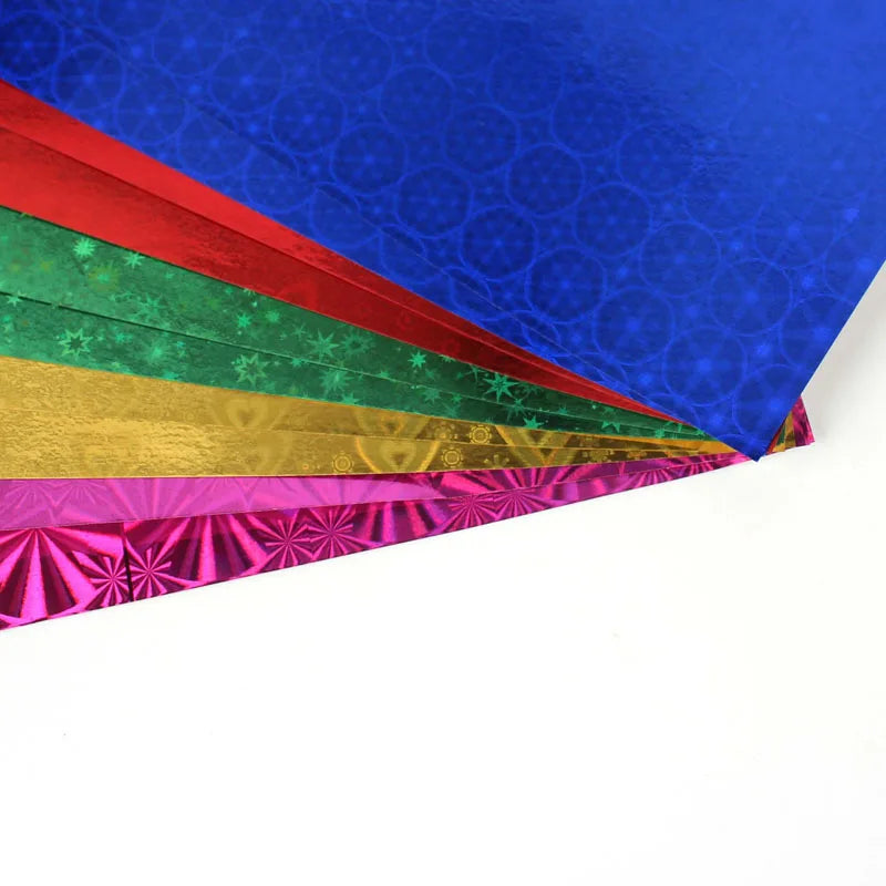 Vierkante Origami Vellen - Glanzend Laserpapier (50 stuks)