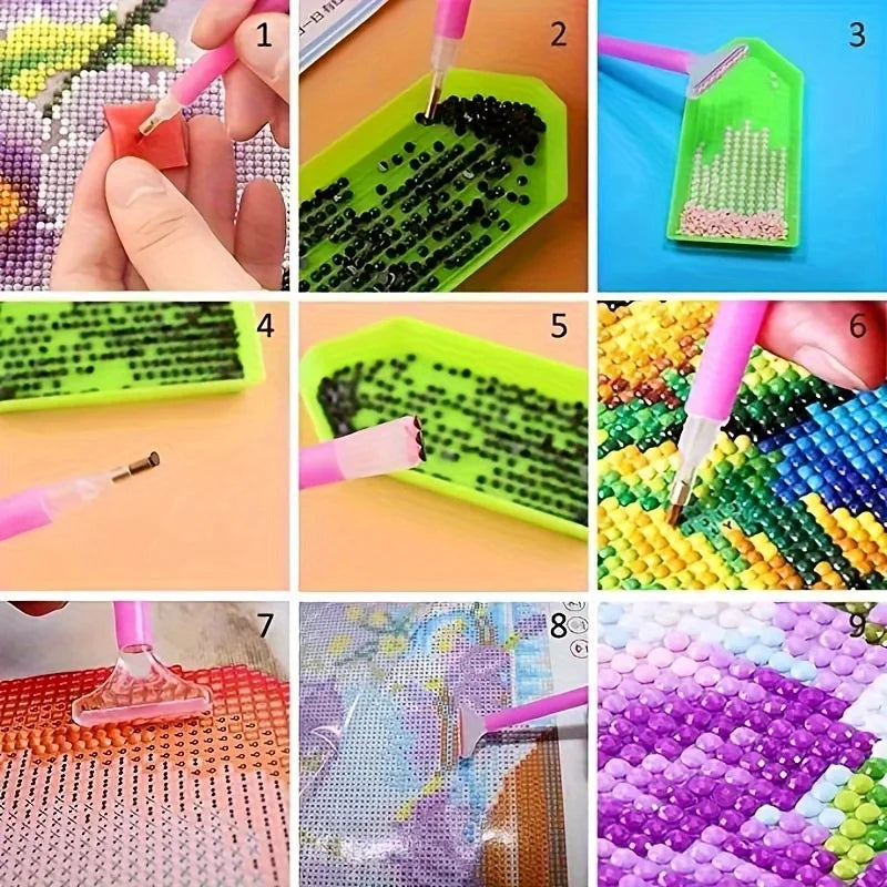 Diamond Painting Tools complete accessoireset 29-delig voor precisiewerk