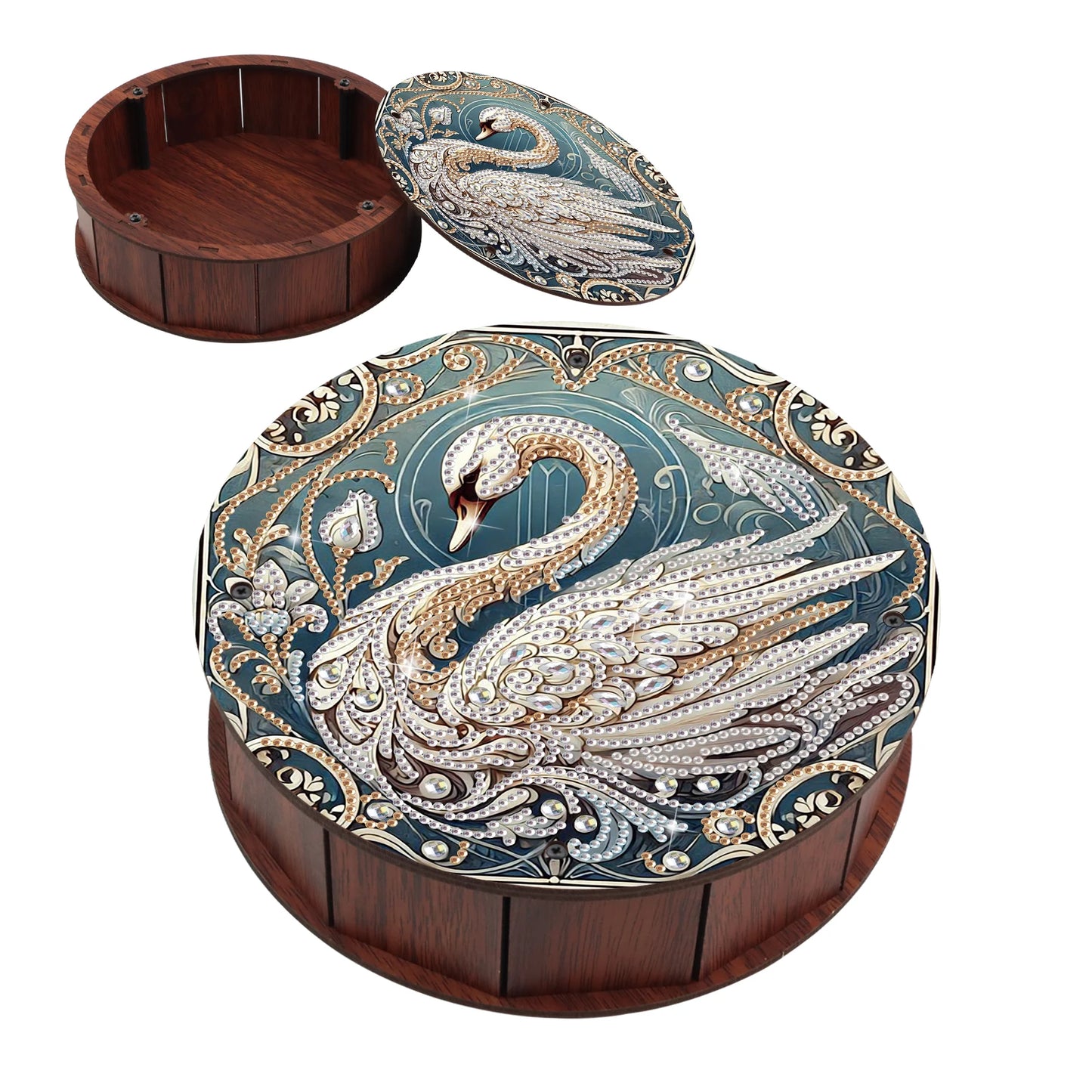 Diamond Painting Snack Box Dieren en Planten Decoratie Geschenkset