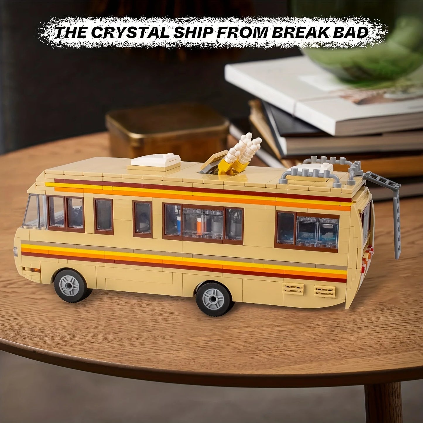 Bouwpakket voertuigen - Bouwbare bus met 986 onderdelen