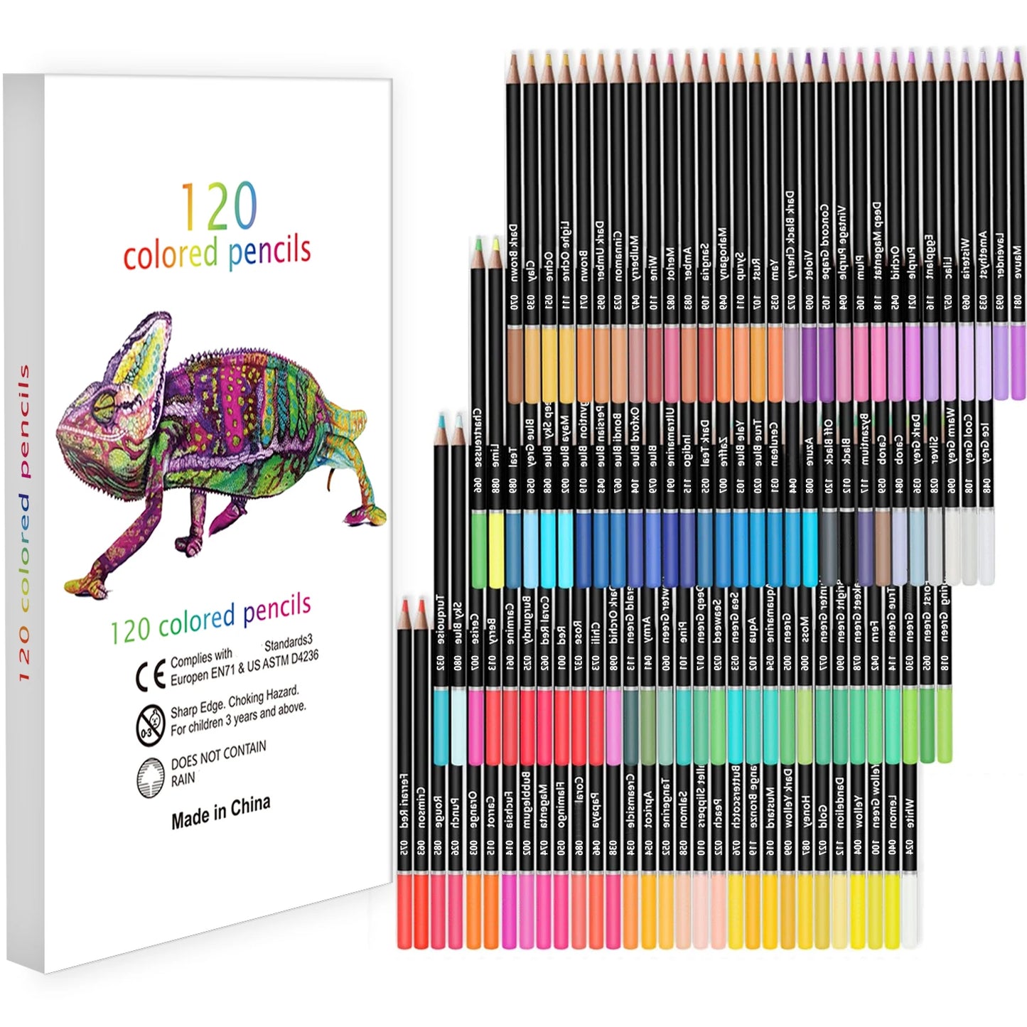 Kleurpotloden 120 stuks – Zachte kern, ideaal voor tekenen en kleuren