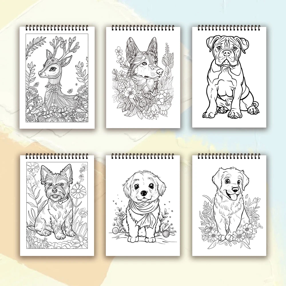 Kleurboek voor volwassenen en tieners – Ontspannend kleurplezier met 30 vellen dik papier