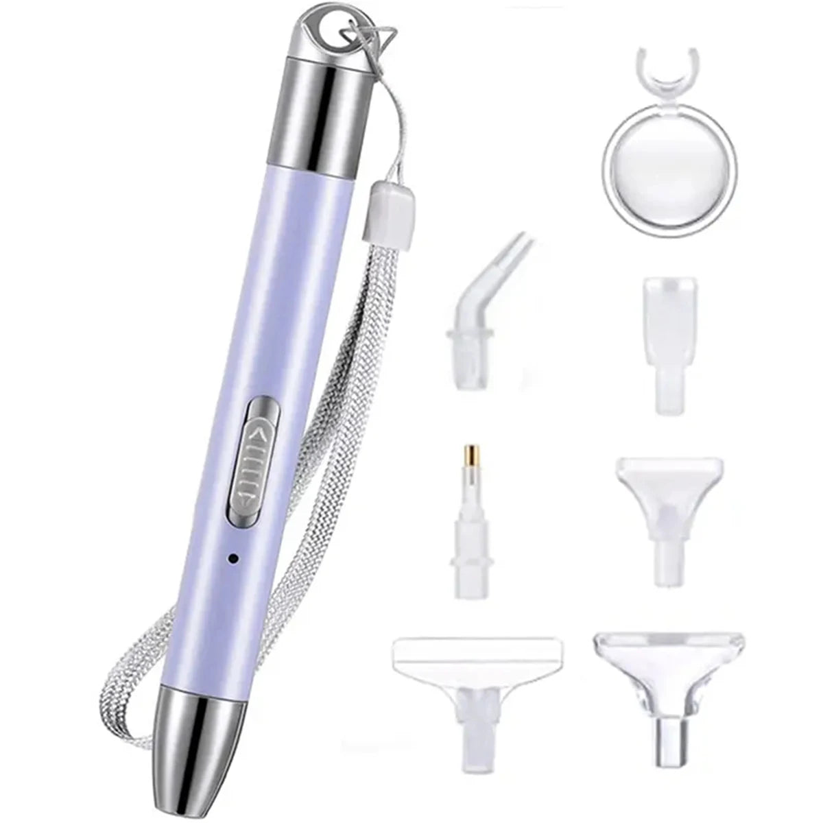 Diamond Painting Pen verlicht oplaadbaar met USB oplaadkabel en accessoires