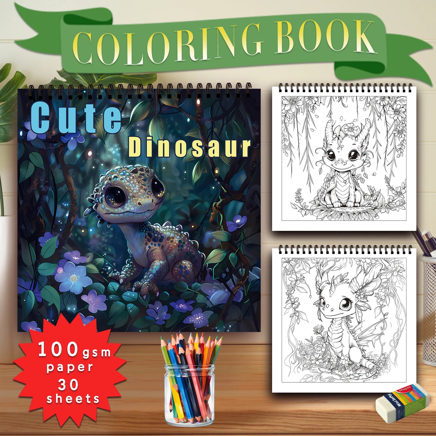 Kleurboek voor volwassenen en tieners – Ontspanning en Creativiteit met 30 Pagina’s Dikke Kwaliteit