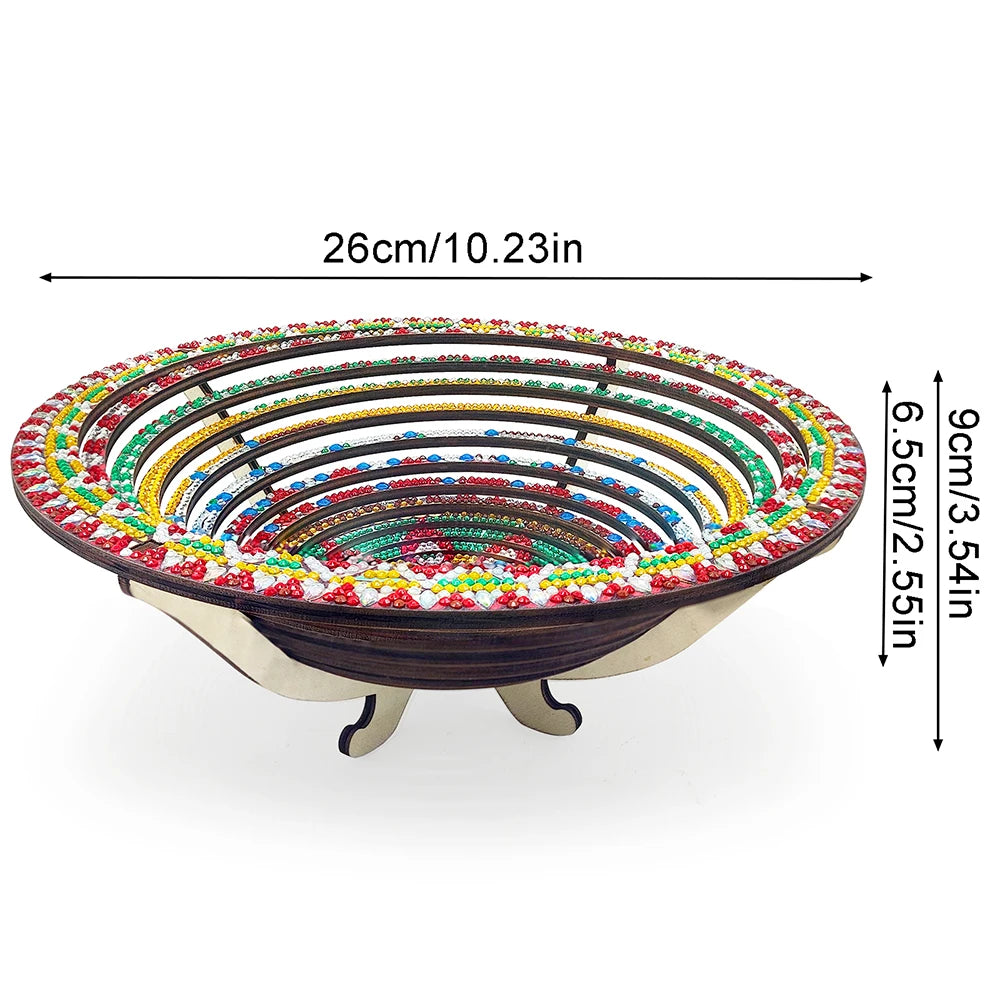 Diamond Painting Fruitschaal Mandala Decoratief Bord Keuken