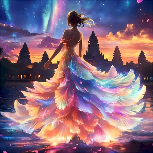 Diamond Painting Mensen - Schitterend Portret met Kristalsteentjes - DZDP79438