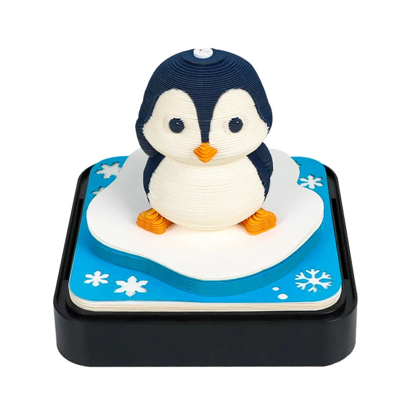 3D Papier Sculptuur Kalender Sakura Boomhuis – Uniek Bureau Decor - 2026