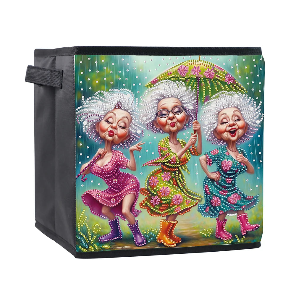 Diamond Painting Opbergtas Paddenstoel Huis Organizer Box