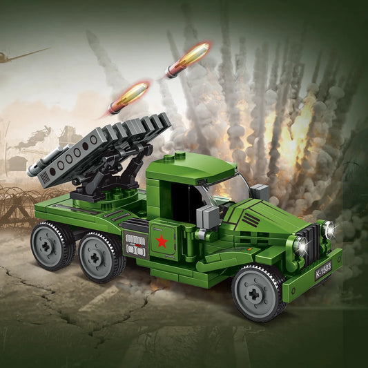 Bouwpakket Militair voertuig – WW2 Stijl - Katyusha launcher