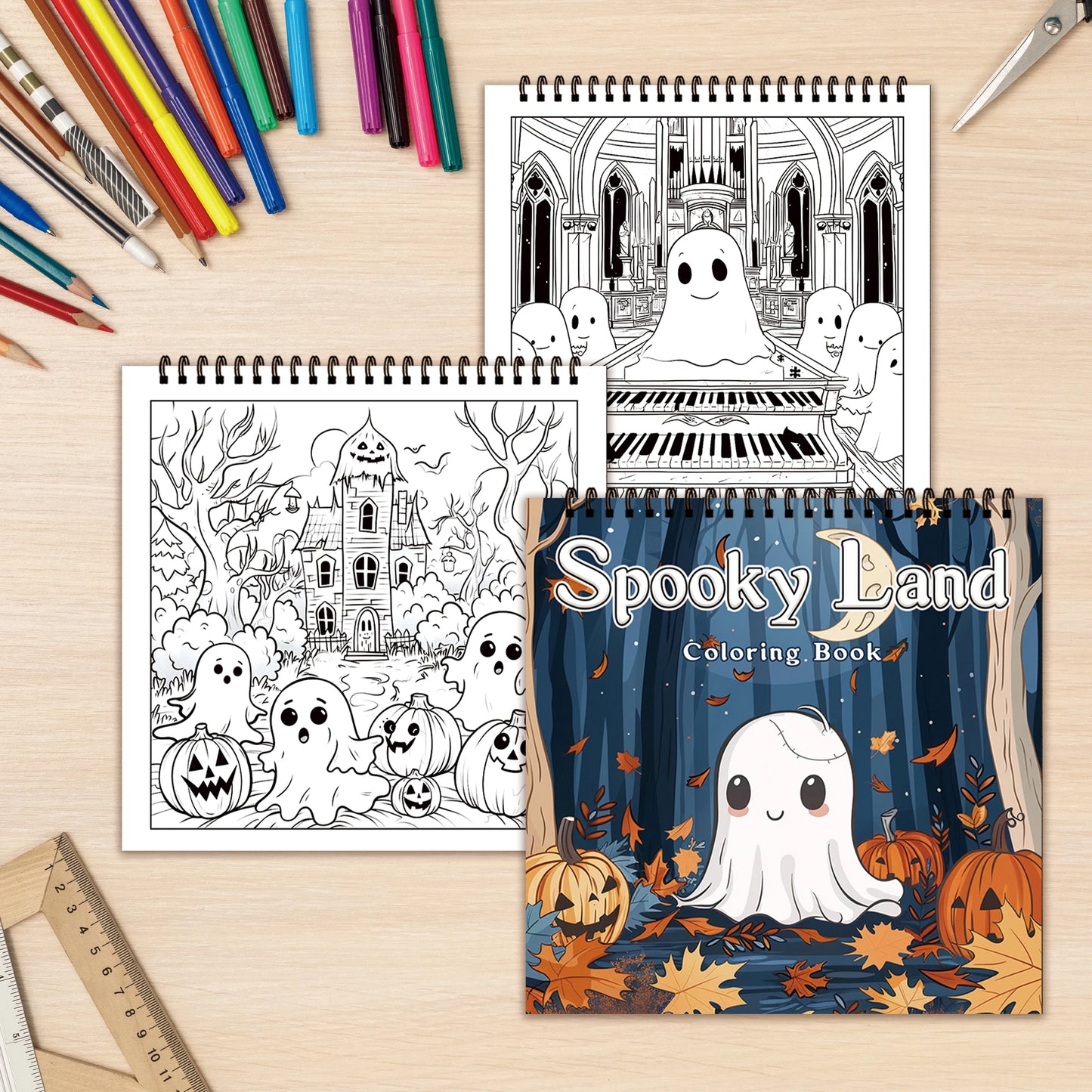 Kleurboek voor volwassenen en tieners – 30 vellen dik papier voor ontspanning en creativiteit