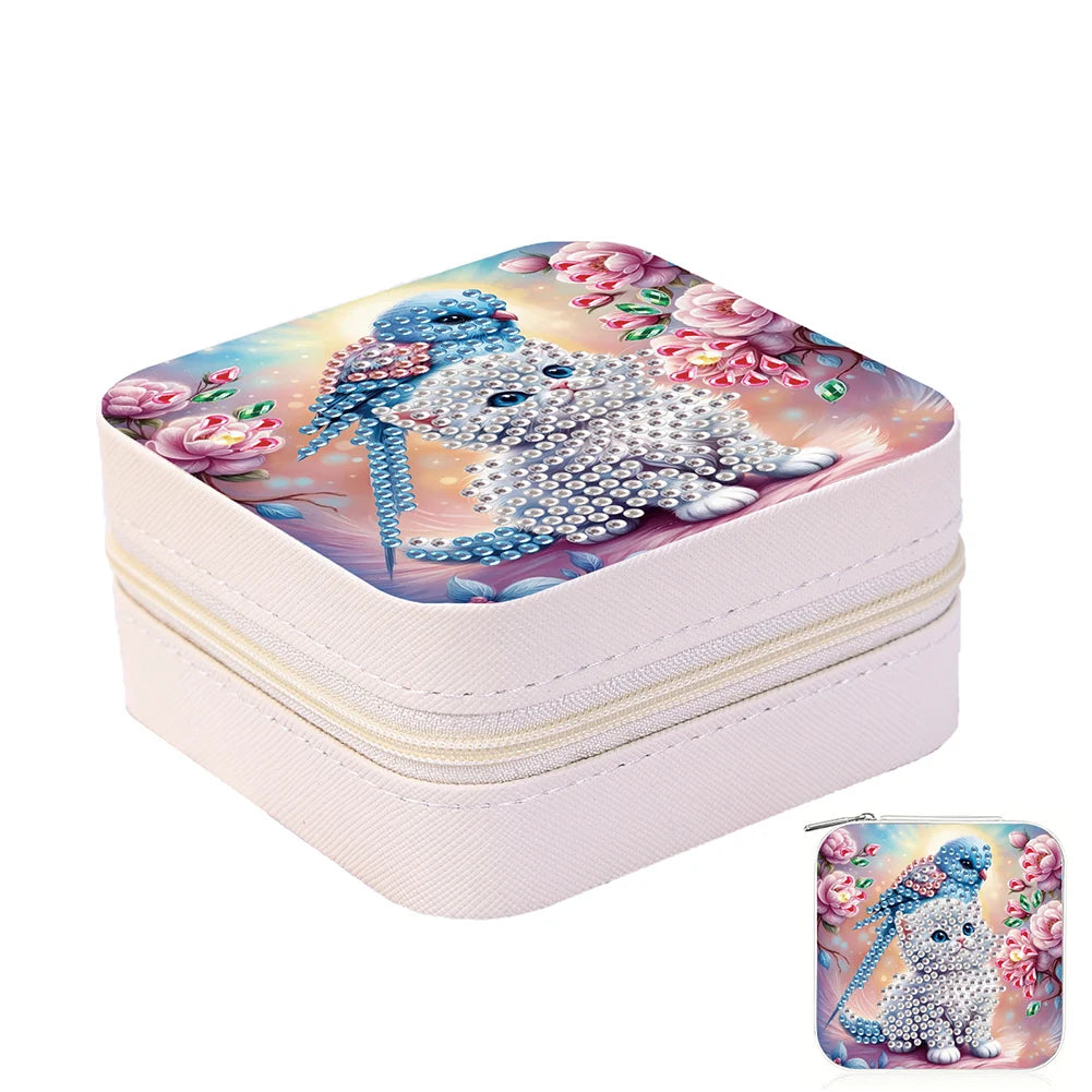 Diamond Painting Sieradendoosje Dieren & Planten Speciale Steentjes