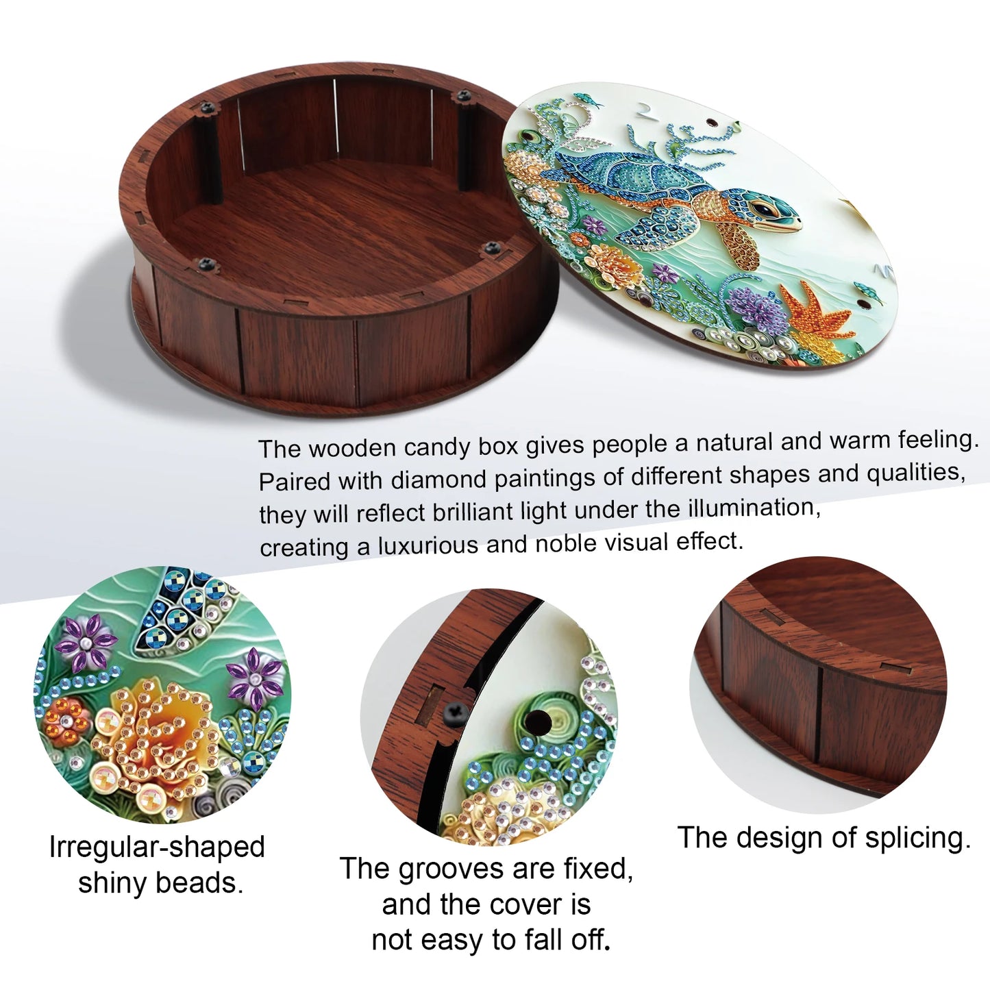 Diamond Painting Koektrommel Dieren & Planten Speciale Steentjes