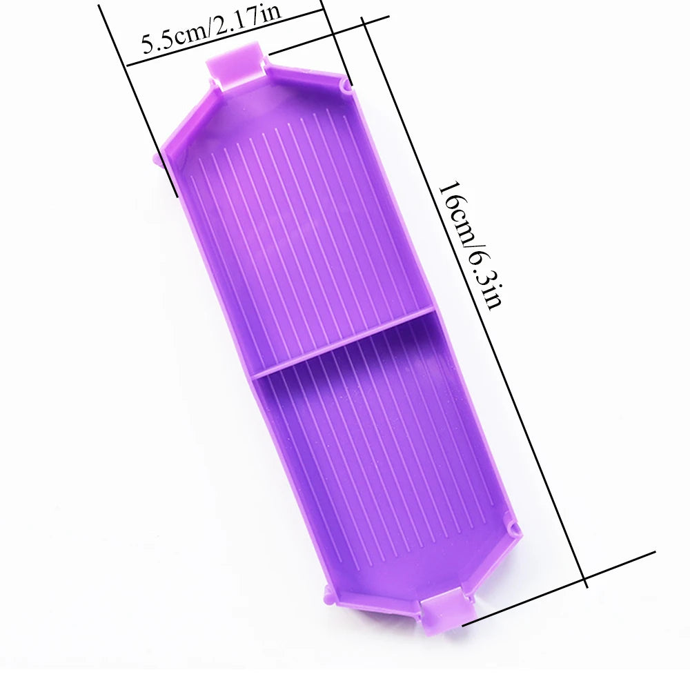 Diamond Painting Schudbakje – Set van zes grote gekleurde bakjes