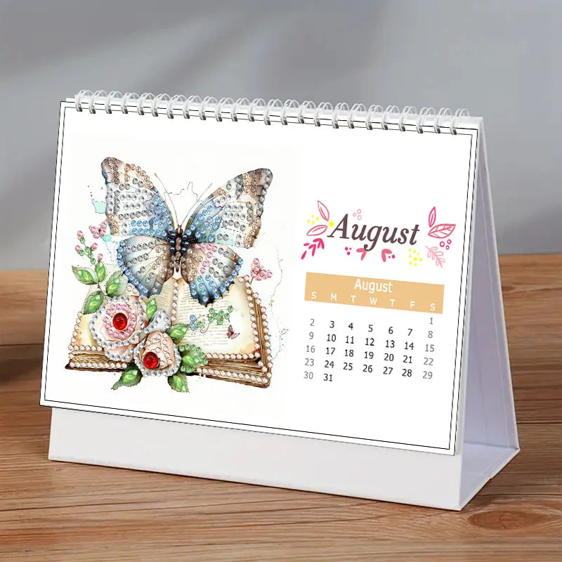Diamond Painting Kalender met 13 feestelijke schilderijen