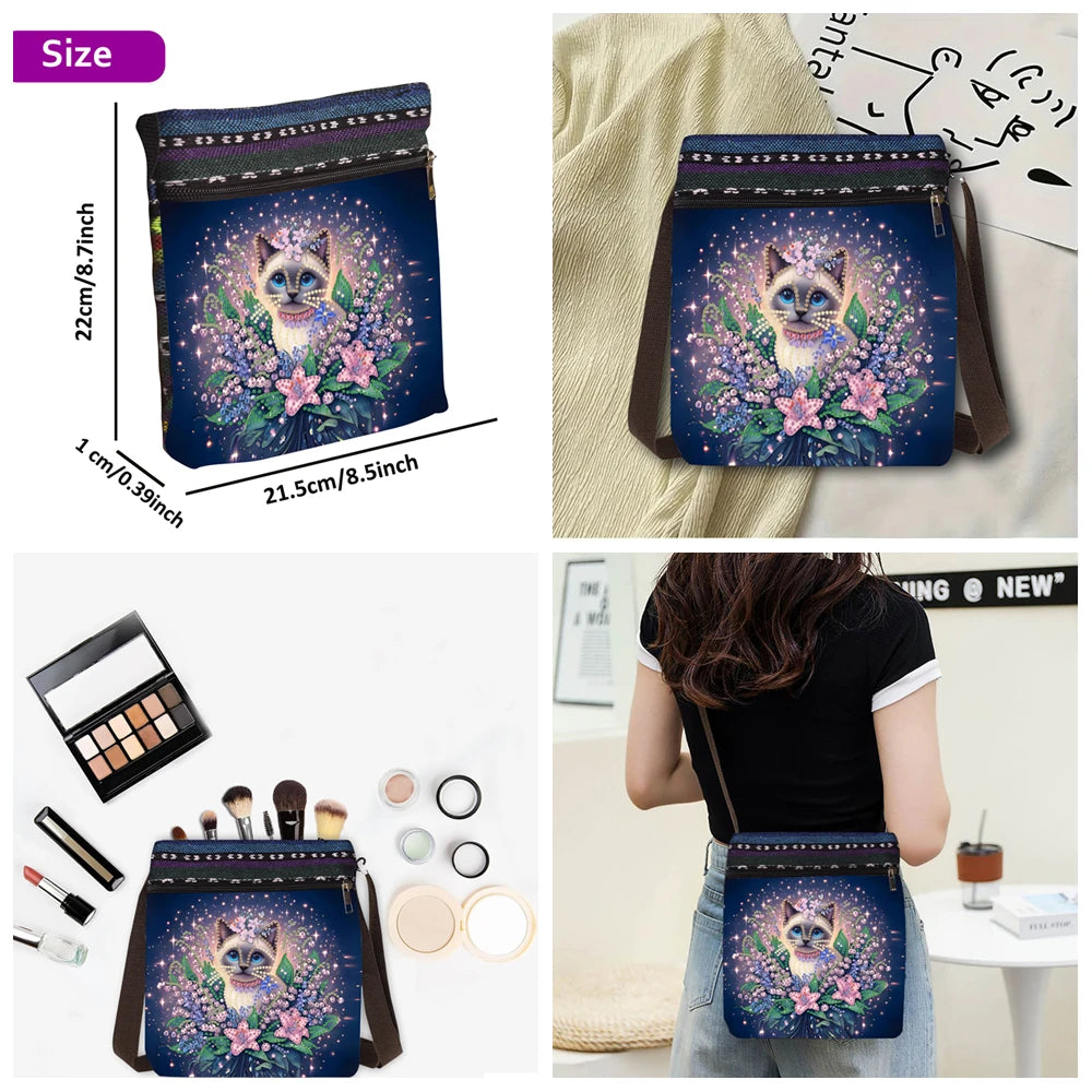 Diamond Painting Tas Mandala Uil Schoudertas met Band