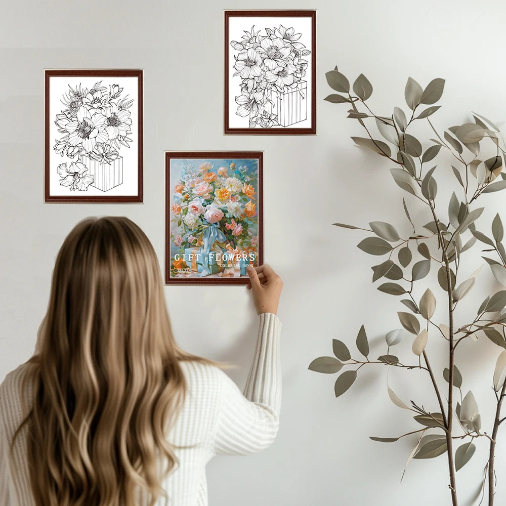 Kleurboek voor volwassenen en tieners – 30 bladen premium dik papier, ontspannend tekenplezier