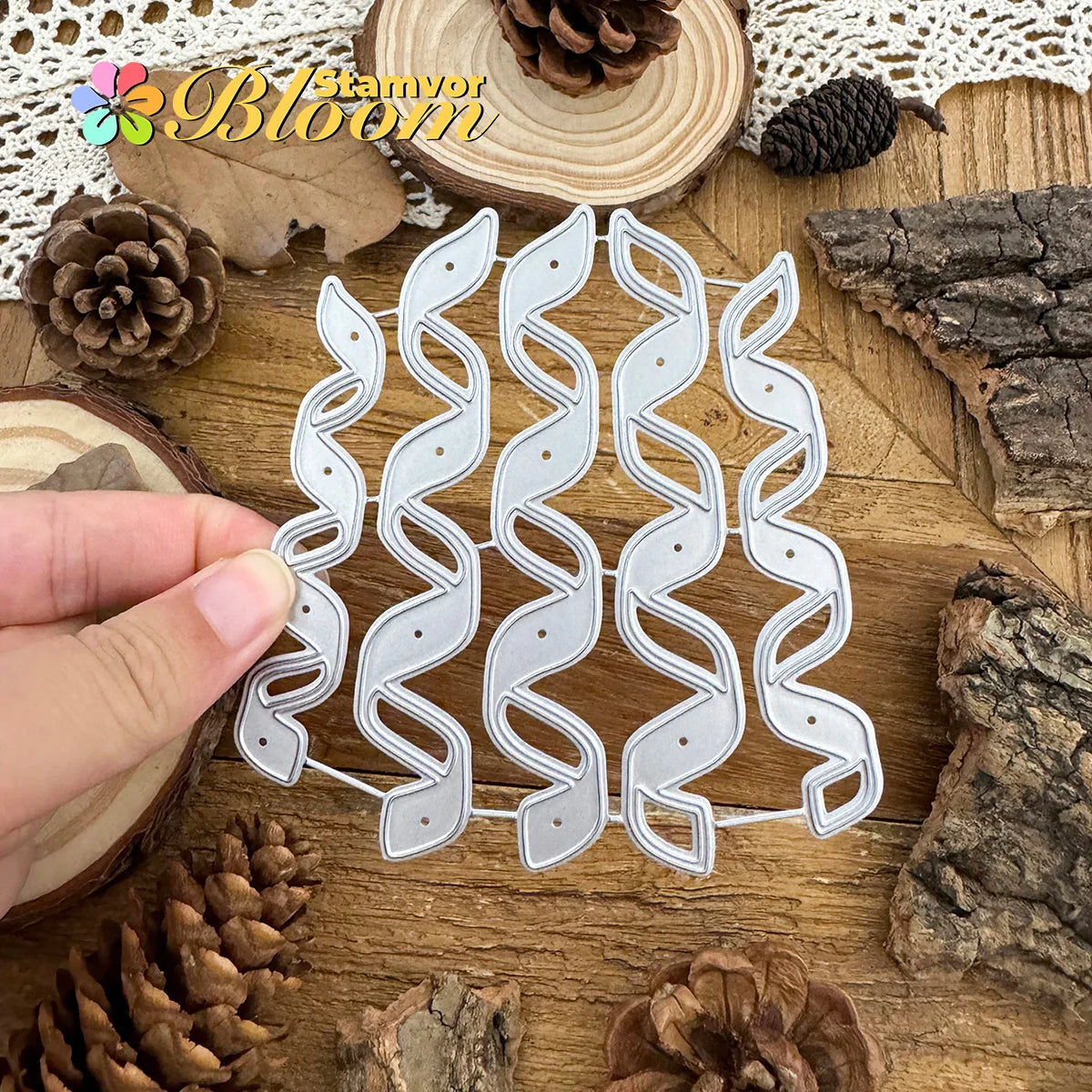 Snijmal Feestelijke Linten en Party Versiering voor Scrapbooking en Kaarten