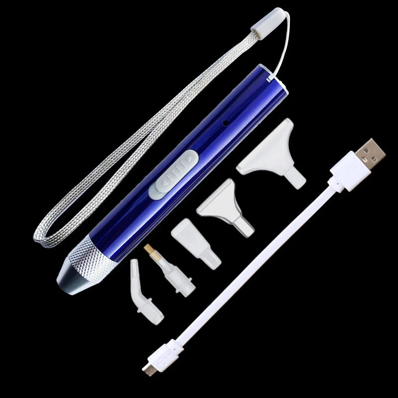 Diamond Painting Pen met verlichting - USB oplaadbaar met opzetstukken