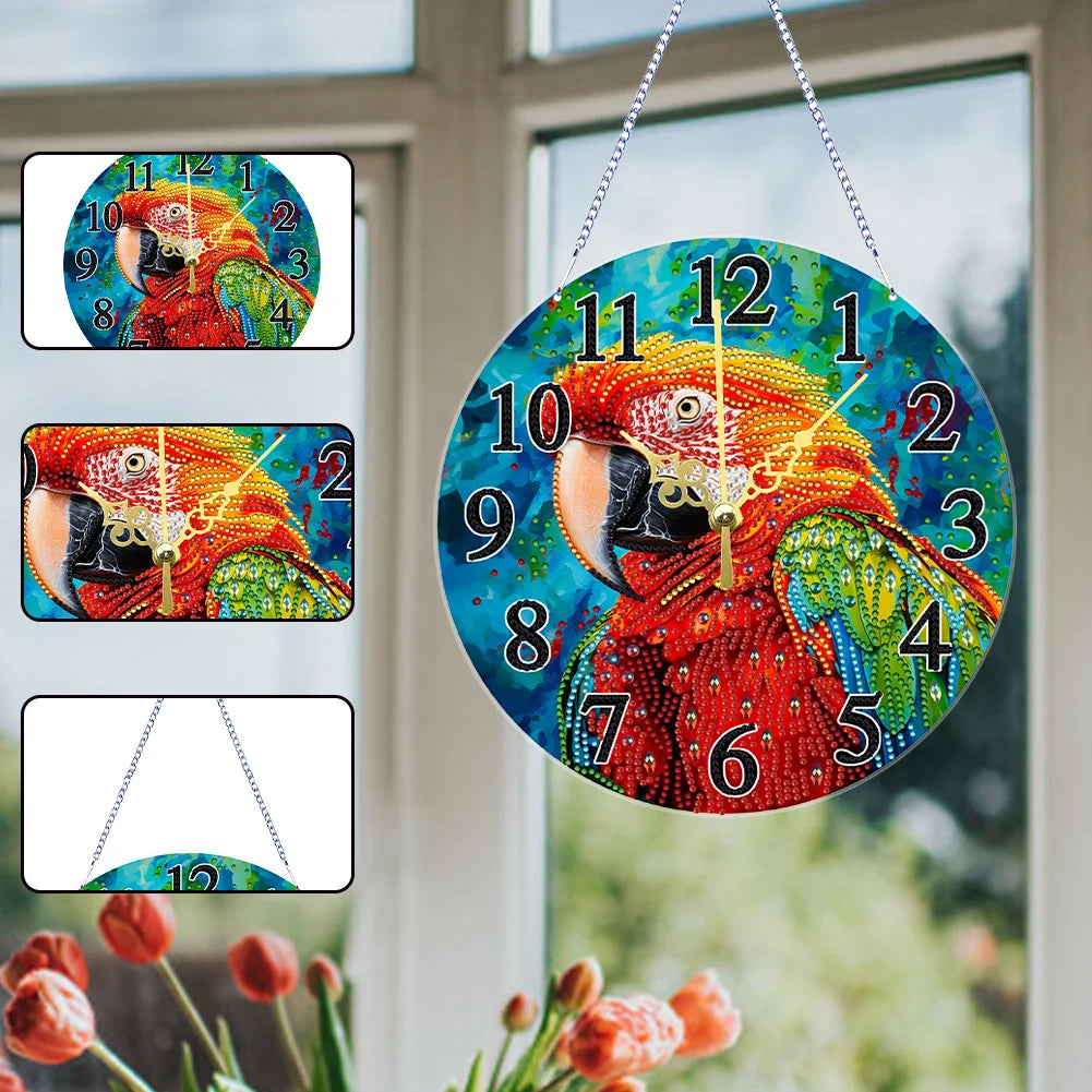 Diamond Painting Klok Acryl Speciale Vorm Dieren Modellen