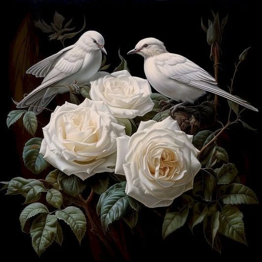 Diamond Painting Dieren Volledig Rond of Vierkant - Vogels