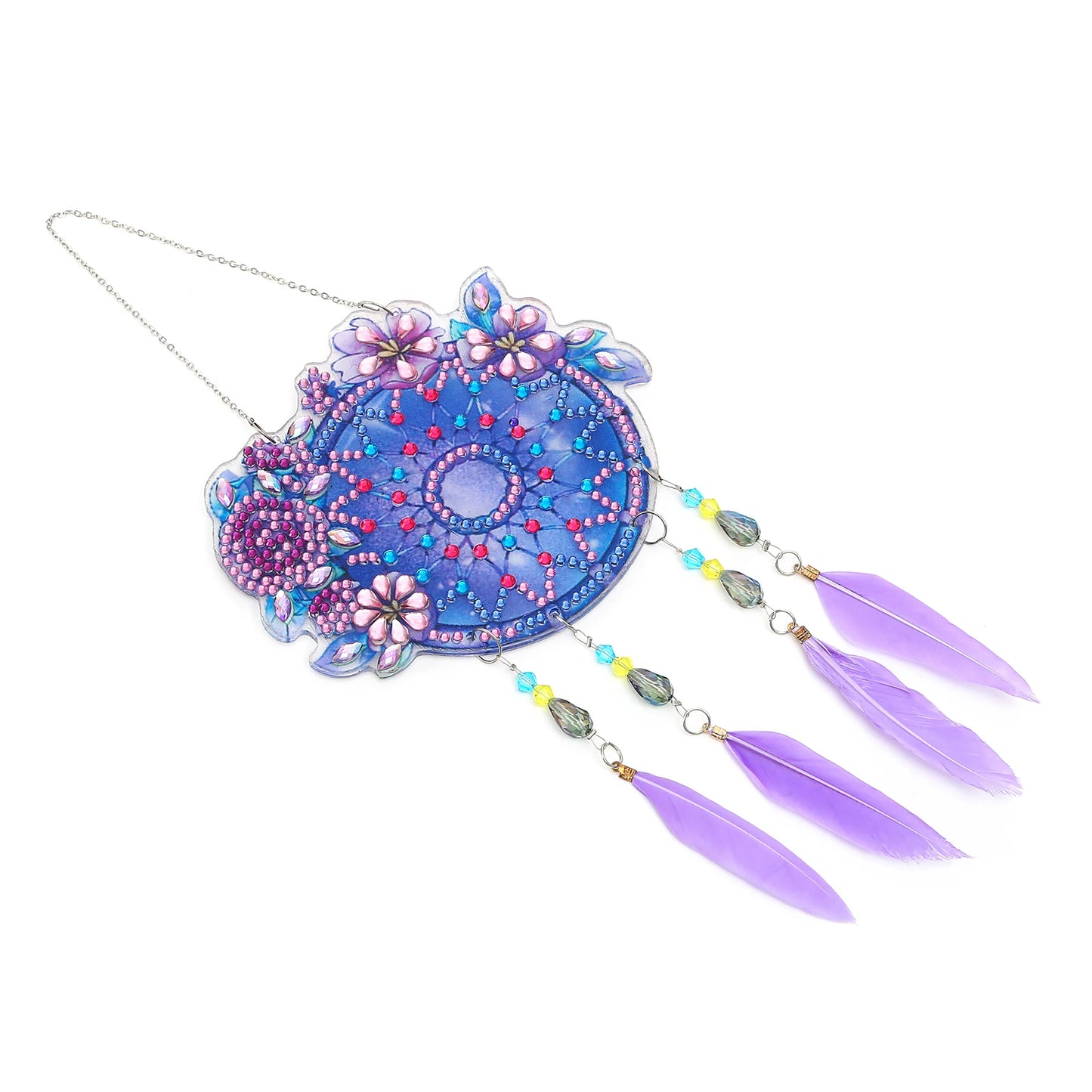 Diamond Painting Dromenvanger dieren - Dubbelzijdige Hanger - DZ3031