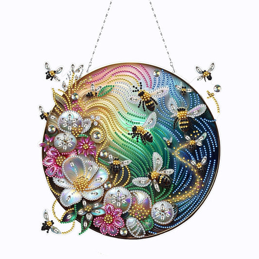 Diamond Painting Hangend Ornament – Dubbelzijdig met Speciale Vorm Steentjes - LB093