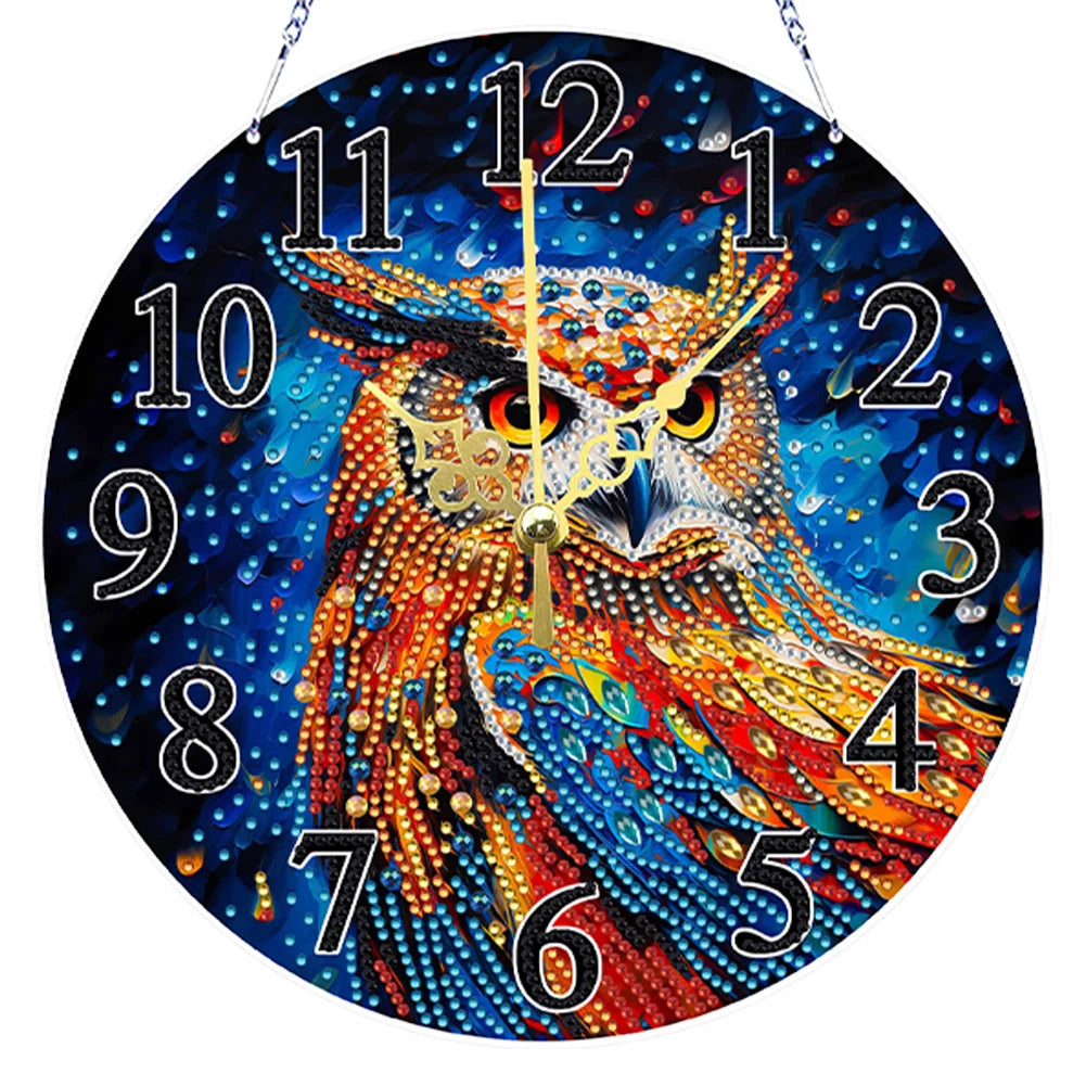 Diamond Painting Klok Acryl Speciale Vorm Dieren Modellen