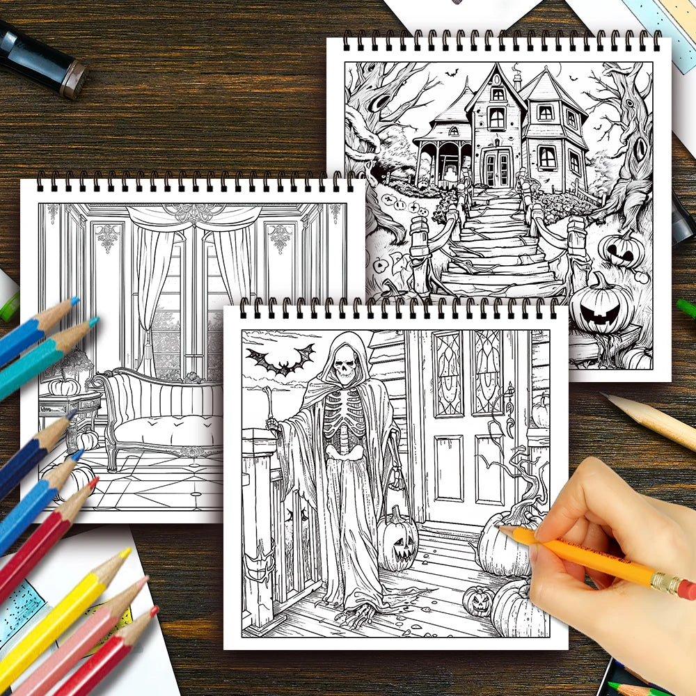 Kleurboek voor volwassenen en tieners – 30 vellen dik papier voor ontspanning en creativiteit