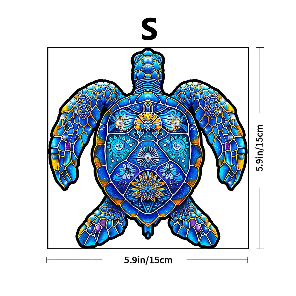 Houten figuren puzzel - Kleurrijk - Unieke dierenvormige puzzelstukjes voor volwassenen en kinderen
