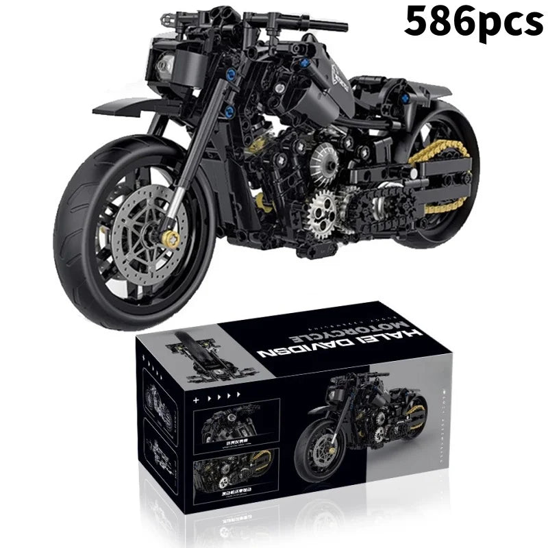 Bouwpakket motoren - Technische race en cruiser motor bouwset